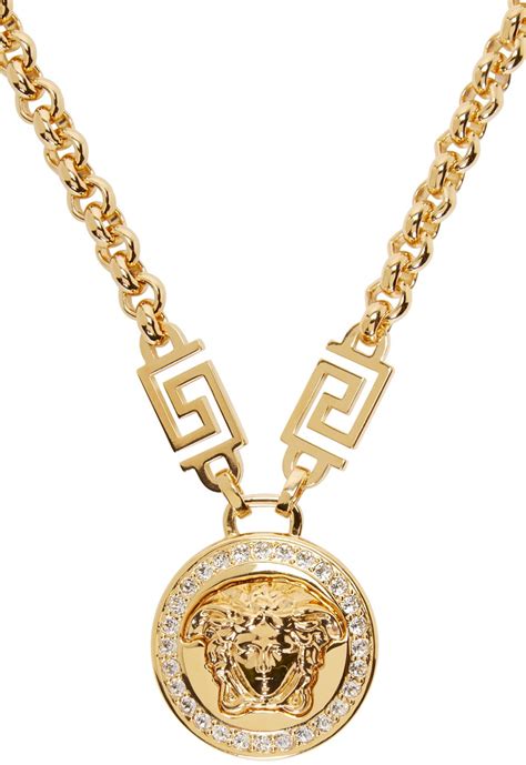 Versace gold medusa